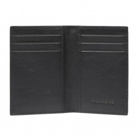 Кредитница Piquadro Black Square (B3) Black PP6558B3R_N