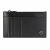 Кредитниця Piquadro Black Square (B3) Black PP6561B3R_N