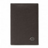 Кредитниця Piquadro Black Square (B3) Dark Brown PP6558B3R_TM