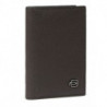 Кредитниця Piquadro Black Square (B3) Dark Brown PP6558B3R_TM