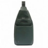 Монорюкзак Piquadro Black Square (B3) Green-Green CA4827B3_VEVE
