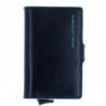 Кредитница Piquadro Blue Square (B2) Navy Blue PP5472B2R_BLU2