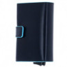 Кредитница Piquadro Blue Square (B2) Navy Blue PP5472B2R_BLU2