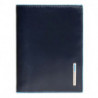 Портмоне Piquadro Blue Square (B2) Navy Blue PU1393B2_BLU2