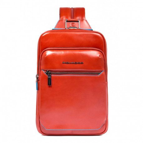 Монорюкзак Piquadro Blue Square (B2) Orange CA6589B2_CU4