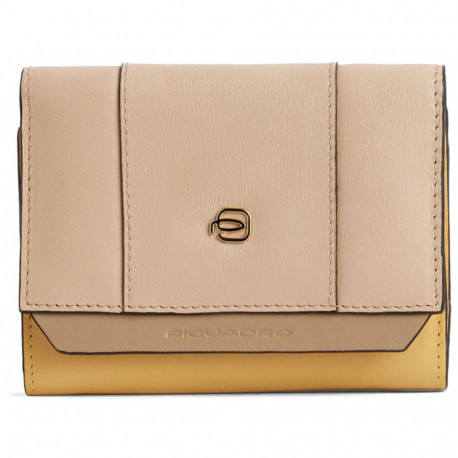 Портмоне Piquadro Circle (W92) Pink-Yellow PD5216W92R_ROG