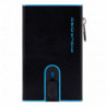 Кредитница Piquadro Blue Square (B2) Black PP5585B2BLR_N