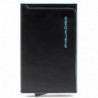 Кредитниця Piquadro Blue Square (B2) Black PP6514B2BLR_N