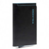 Кредитниця Piquadro Blue Square (B2) Black PP6514B2BLR_N