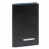 Кредитниця Piquadro Blue Square (B2) Black PP6558B2R_N