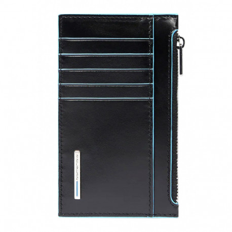 Кредитниця Piquadro Blue Square (B2) Black PP6561B2R_N