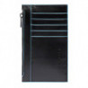 Кредитниця Piquadro Blue Square (B2) Black PP6561B2R_N