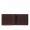 Портмоне Piquadro Carl (S129) Dark Brown PU4518S129R_TM