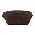 Сумка на пояс Piquadro Carl (S129) Dark Brown CA2174S129_TM