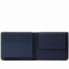 Портмоне Piquadro David (S130) Blue PU4518S130R_BLU