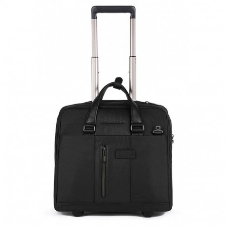 Бизнес-кейс на колесах Piquadro Brief 2 (BR2) Black BV4729BR2_N
