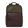 Рюкзак для ноутбука Piquadro Harper (AP) Green-Brown CA4818AP_VETM