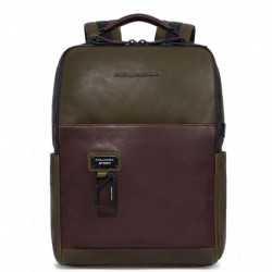 Рюкзак для ноутбука Piquadro Harper (AP) Green-Brown CA6289AP_VETM