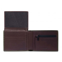 Портмоне Piquadro Harper (AP) Green-Brown PU5761APR_VETM
