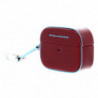 Чехол для AirPods Pro Piquadro Blue Square (B2) Red AC5308B2_R