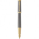 Ручка перова Parker INGENUITY Grey Lacquer GT FP F 60 411