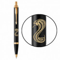 Ручка кулькова Parker IM ZODIAC Black GT BP Зелена Змія 22032_Z401y
