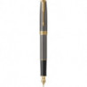 Ручка перова Parker SONNET Grey Lacquer GT FP F 86 415