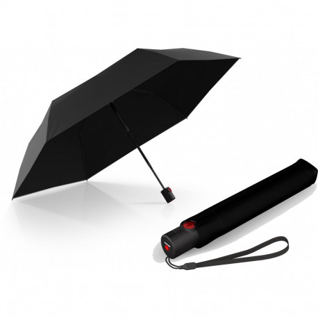 Зонт Knirps U.200 Ultra Light Duomatic Black Black UV Coating Kn95 2200 10012