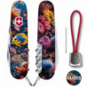 Складаний ніж Victorinox SPARTAN DESIGN Коралова рибка 1.3603.R2010pk
