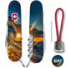 Складной нож Victorinox HUNTSMAN DESIGN Солнечная волна 1.3713.3.R2080pk