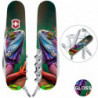 Складной нож Victorinox CAMPER ANIMAL Хамелеон 1.3613.3.F1020pw
