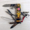 Складной нож Victorinox HUNTSMAN ZODIAC Деревянная змея 1.3713.3.Z4280pk