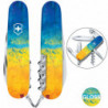 Складаний ніж Victorinox SPARTAN UKRAINE Жовто-синій малюнок 1.3603.7.T3100p