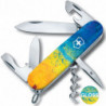Складаний ніж Victorinox SPARTAN UKRAINE Жовто-синій малюнок 1.3603.7.T3100p