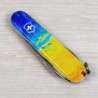 Складной нож Victorinox SPARTAN UKRAINE Желто-синий рисунок 1.3603.7.T3100pw