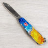 Складной нож Victorinox SPARTAN UKRAINE Желто-синие брызги 1.3603.7.T3160pw