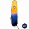 Складаний ніж Victorinox CAMPER UKRAINE Гірський пейзаж 1.3613.7.T3190pw