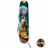 Складаний ніж Victorinox CLIMBER UKRAINE Сокіл-захисник 1.3703.3.T3210pw