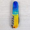 Складаний ніж Victorinox CLIMBER UKRAINE Жовто-синій малюнок 1.3703.7.T3100pw