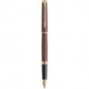 Ручка перова Waterman HEMISPHERE Metallic Copper Red GT FP F 12 092