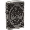 Запальничка Zippo Armor Tree of Life Antique Silver Plate 29670