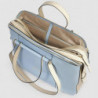 Женская сумка Piquadro Circle (W92) Blue-Beige BD4574W92_AZBE2