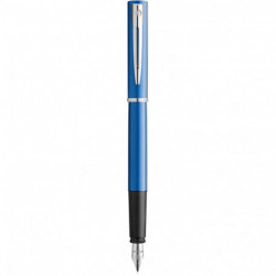Ручка перьевая Waterman ALLURE Blue CT FP F 13 312