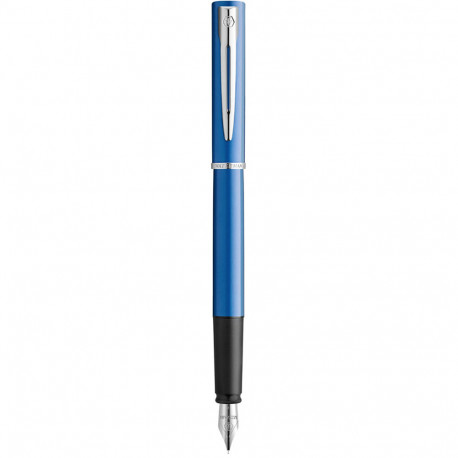 Ручка перова Waterman ALLURE Blue CT FP F 13 312