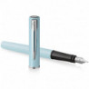 Ручка перьевая Waterman ALLURE Pastel Blue CT FP F 13 315