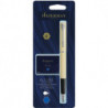 Ручка перьевая Waterman ALLURE Pastel Yellow CT FP F + Картриджи Mini блистер 13 318b2
