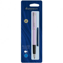 Ручка перьевая Waterman ALLURE Pastel Purple CT FP F блистер 13 319b