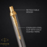 Ручка кулькова Parker IM Grey Lacquer GT BP блістер 21 136