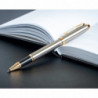 Ручка-ролер Parker IM Brushed Metal GT RB блістер 22 226