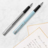 Ручка перова Waterman ALLURE Chrome CT FP F + Картриджі Mini блістер 13 314b2
